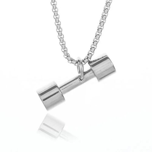 Stainless Steel Pendant Necklace - Fashionable Gift for Friends - AL18783-E