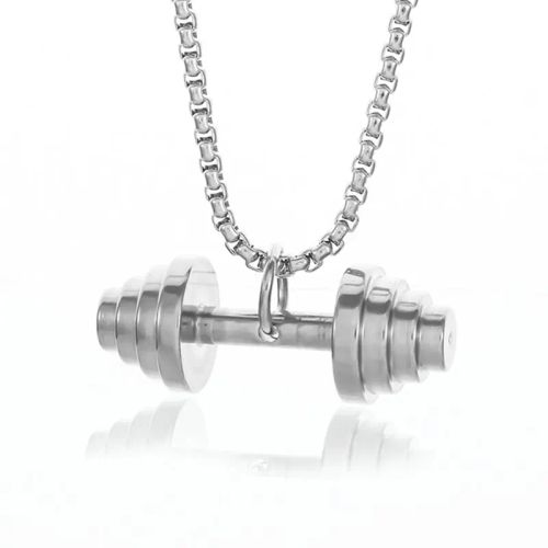 Stainless Steel Pendant Necklace - Fashionable Gift for Friends - AL18783-C