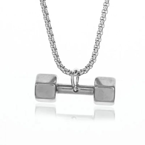 Stainless Steel Pendant Necklace - Fashionable Gift for Friends - AL18783-A