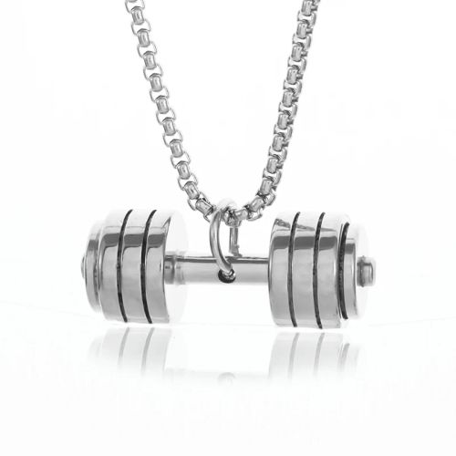Stainless Steel Pendant Necklace - Fashionable Gift for Friends - AL18783-B