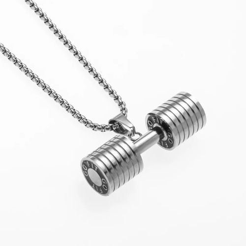 Stainless Steel Pendant Necklace - Fashionable Gift for Friends - LZ8359-Silver