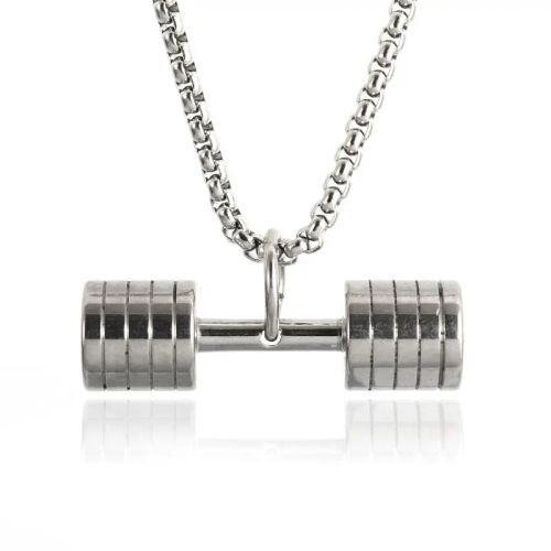 Stainless Steel Pendant Necklace - Fashionable Gift for Friends