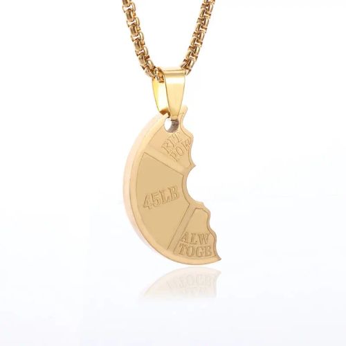 Stainless Steel Pendant Necklace - Fashionable Gift for Friends - AL4596-C