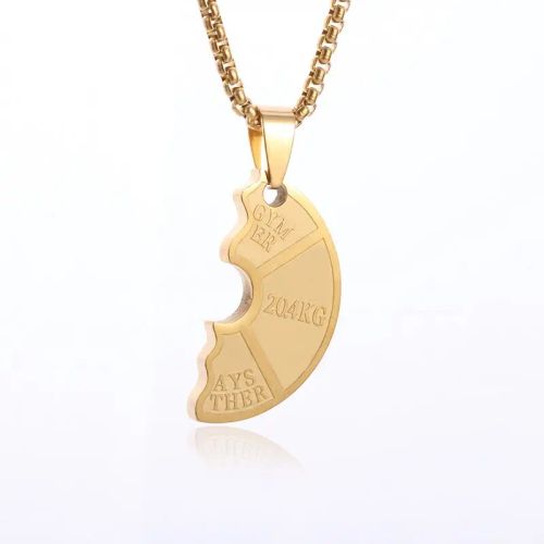 Stainless Steel Pendant Necklace - Fashionable Gift for Friends - AL4596-D
