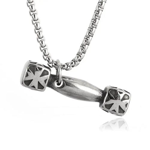 Stainless Steel Pendant Necklace - Fashionable Gift for Friends - AL19497