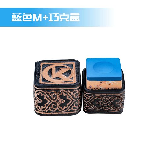 KONLLEN Premium Billiards Chalk - Enhanced Grip for Pool & Snooker Games - blueM-KLqkh