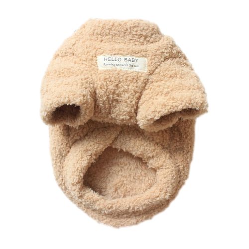Soft Plush Winter Dog Sweater - Warm Dog Clothes for Small Breeds