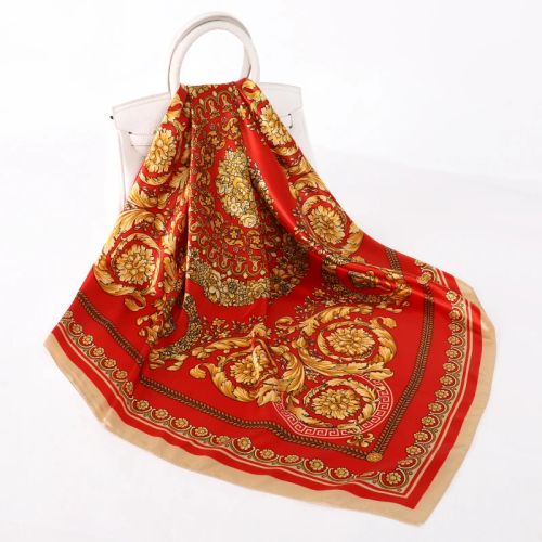 SANMAIHUA Luxury Silk Scarf - Fashionable 90x90CM Sunscreen Shawl - MS06JSC020-03