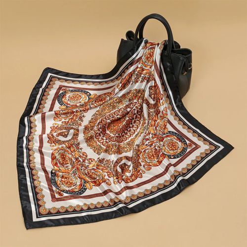SANMAIHUA Luxury Silk Scarf - Fashionable 90x90CM Sunscreen Shawl - MS06JSC020-05