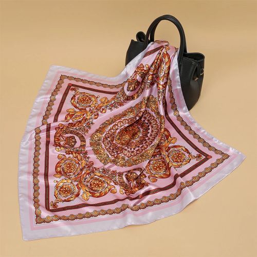 SANMAIHUA Luxury Silk Scarf - Fashionable 90x90CM Sunscreen Shawl - MS06JSC020-07
