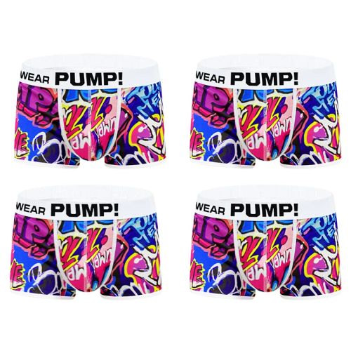 Men Underwear Boxershorts Cotton Low Waist Fun Design MP225
