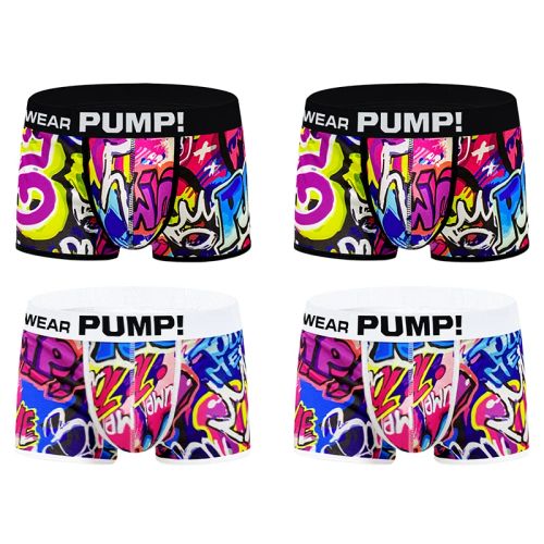Men Underwear Boxershorts Cotton Low Waist Fun Design MP225