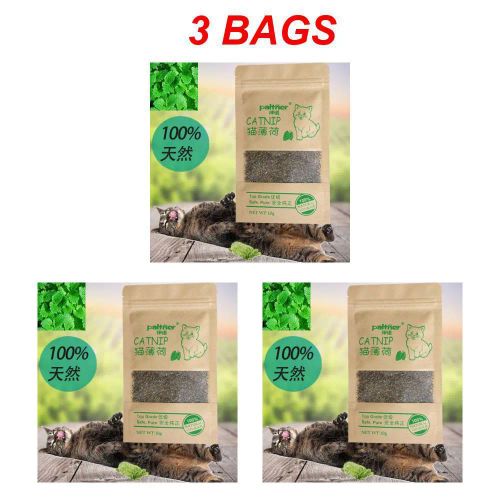Aihogard Natural Catnip Treats - 100% Organic Healthy Cat Toy