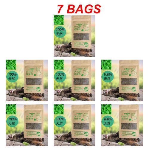 Aihogard Natural Catnip Treats - 100% Organic Healthy Cat Toy - A Buy 4 Get 3 Free / 20 X 12 X 1