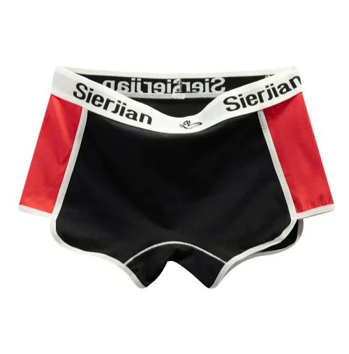 WONTIVE Cotton Boxer Briefs - Comfortable & Stylish All-Season Underwear - Black / M