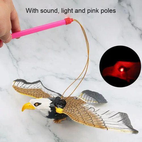 Interactive Electric Cat Toy - Flying Parrot Always Fun & Engaging - eagle-Upgraded 2