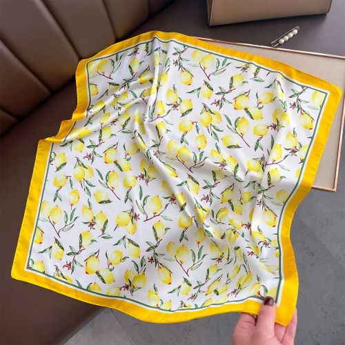 SENAIFEI Fashion Floral Print Scarf - Lightweight Stylish Accessory