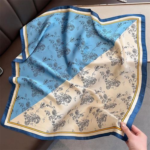 SENAIFEI Fashion Floral Print Scarf - Lightweight Stylish Accessory - JNC1036-03