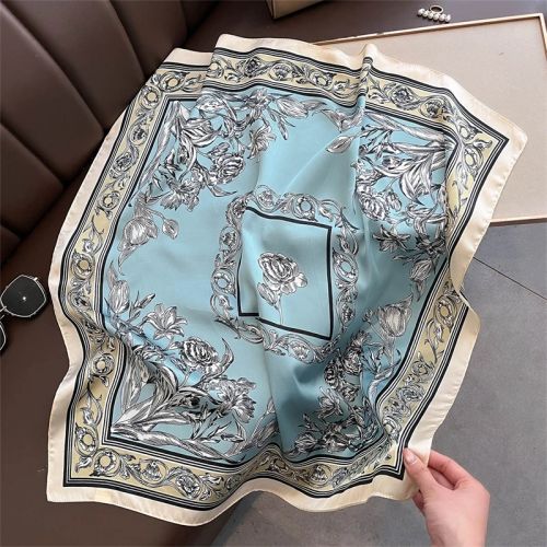 SENAIFEI Fashion Floral Print Scarf - Lightweight Stylish Accessory - JNC1040-02