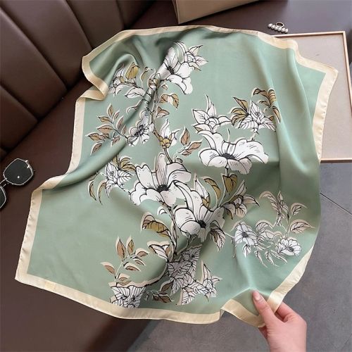SENAIFEI Fashion Floral Print Scarf - Lightweight Stylish Accessory - JNC1032-03