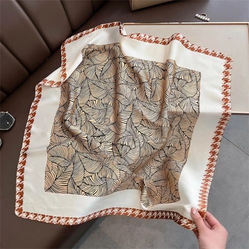 SENAIFEI Fashion Floral Print Scarf - Lightweight Stylish Accessory - JNC1028-02
