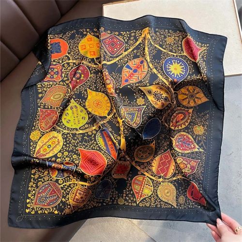 SENAIFEI Fashion Floral Print Scarf - Lightweight Stylish Accessory - JNC573-02