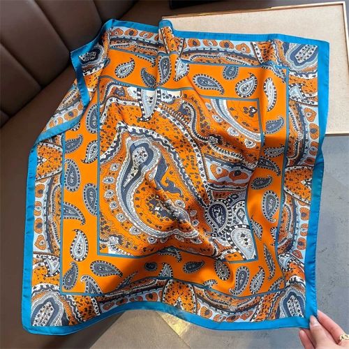 SENAIFEI Fashion Floral Print Scarf - Lightweight Stylish Accessory - JNC807-02