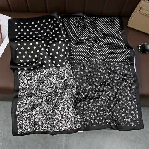 SENAIFEI Fashion Floral Print Scarf - Lightweight Stylish Accessory - 2112JNC04-02