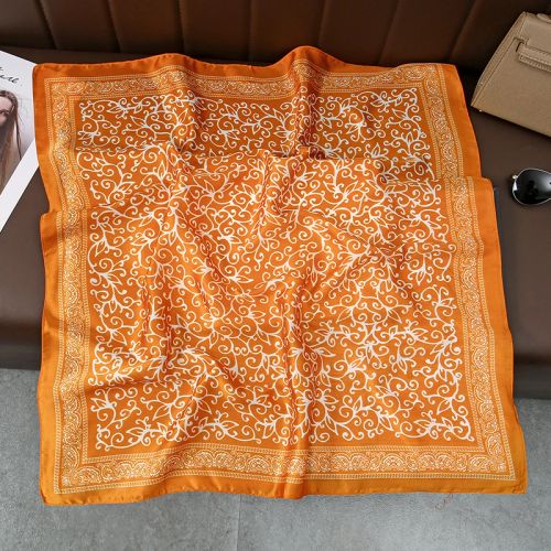 SENAIFEI Fashion Floral Print Scarf - Lightweight Stylish Accessory