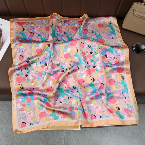 SENAIFEI Fashion Floral Print Scarf - Lightweight Stylish Accessory - JNC1074-01