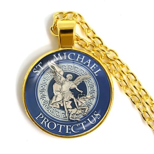 MSCHENGDORIS Trendy Glass Pendant Necklace - Exquisite Fashion Statement