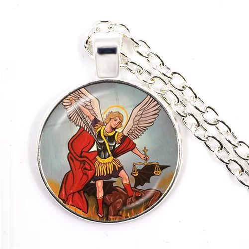 MSCHENGDORIS Trendy Glass Pendant Necklace - Exquisite Fashion Statement - 13