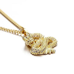 Elegant Rhinestone Pendant Necklace - Stunning Fashion Accessory