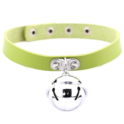 Stylish Punk Necklace - Fashionable Design for Parties - green