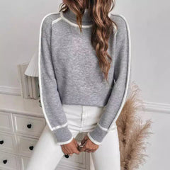 Knitwear Women's Long-sleeved Pullover Turtleneck Sweater