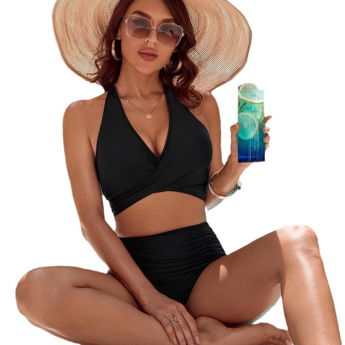 Women's Bikini High Waist Swimsuit