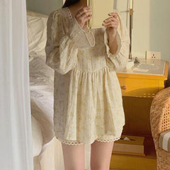 New Sweet Cotton Small Floral Home Service