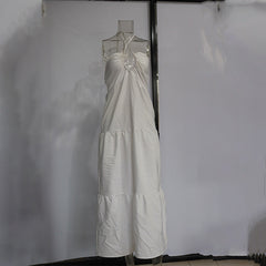 Women's French Halter Temperament Dress