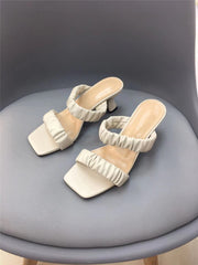 Women's Thick Heel Mid-heel Strap Sandals