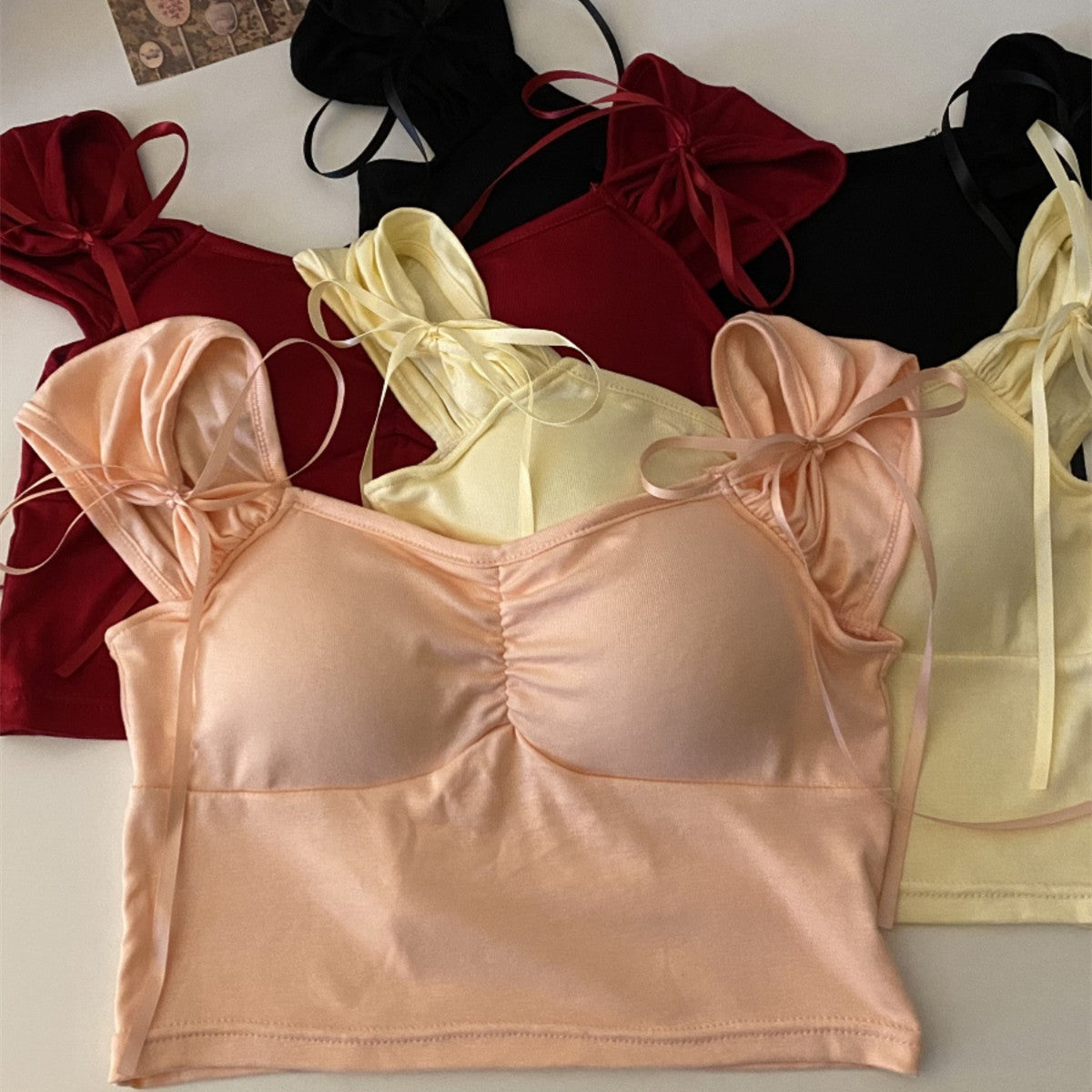 Bra Tops For Women With Bra Pads And Tank Tops - Clothing