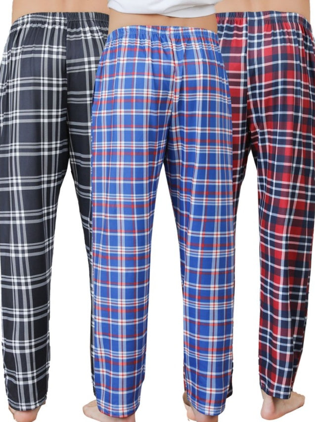 Ice Silk Fabric Single Stripe Pants Style - Hat