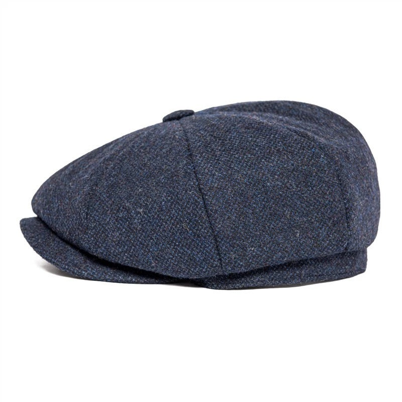 British Retro Peaky Blinder Octagonal Cap - Hat