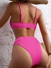 Bikini European And American Bikini High Waist Split Ladies Swimwear