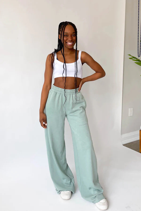 Women's Youth Wide-leg Pants Flared Pants
