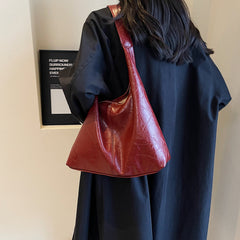 2pcs Composite Bag Fashion Shoulder Bag With Clutch Bag Casual Commuting Large Capacity Hobo Tote Bags Women - Clothing