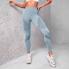 High Waist Seamless Peach Hip Belly Contracting Hip Raise Skinny Quick-drying Elastic Exercise Workout Pants