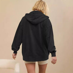 Zipper Pocket Long Sleeve Fashion Tops Women - Clothing