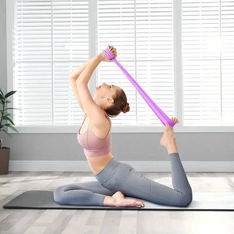5x Pilates Fitness Set – Ring, Ball, Resistance Bands for Home Gym Workout