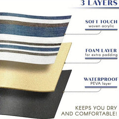 Outdoor Picnic Mat with Handle – Foldable Beach & Park Rug, Washable