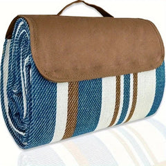 Outdoor Picnic Mat with Handle – Foldable Beach & Park Rug, Washable